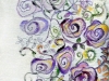 22. 紫の薔薇Ⅱ（腹部分）