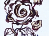 Drawing Brown roses 2018-I