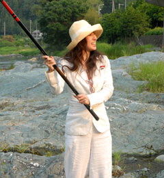 蜷川有紀 yuki ninagawa 釣り